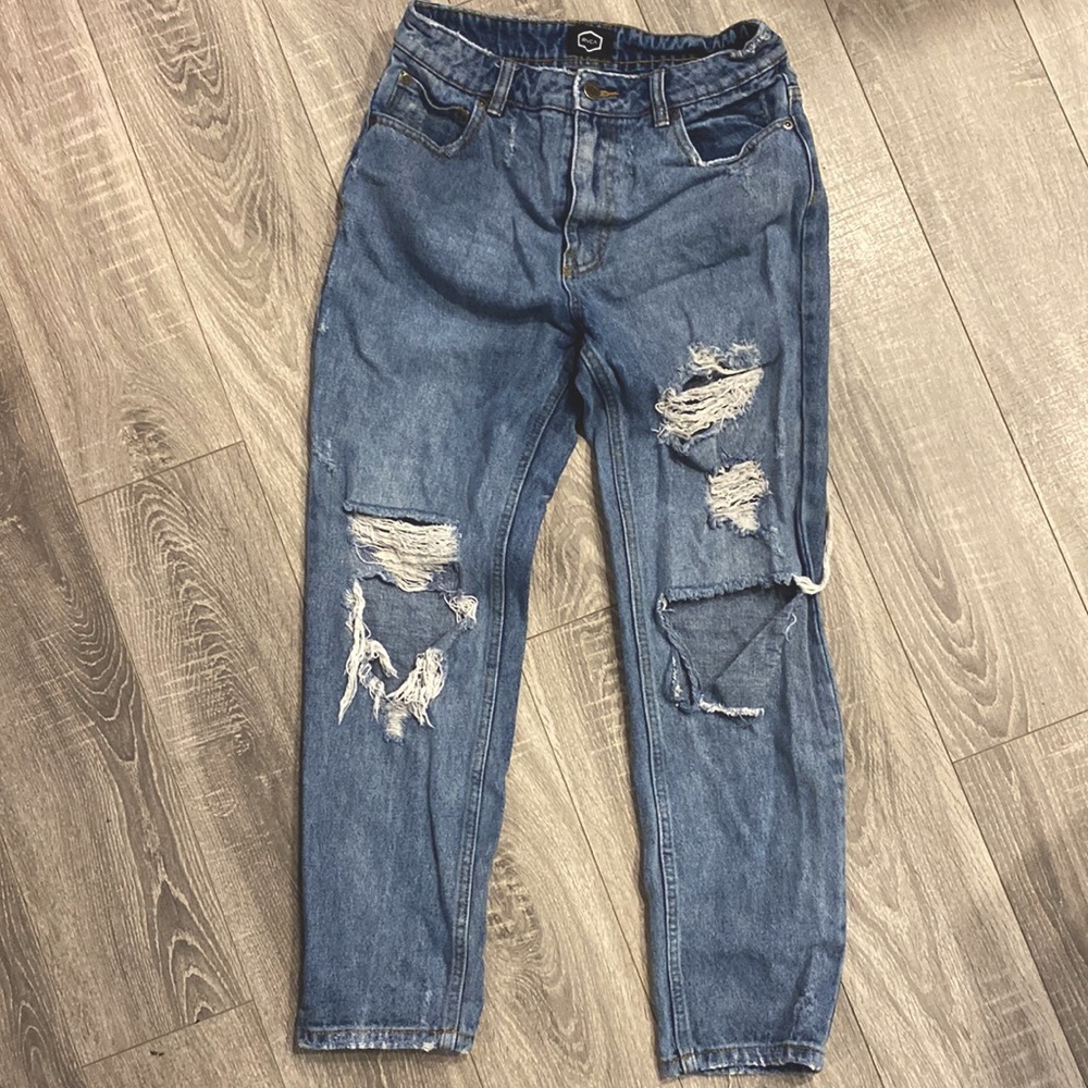 RVCA Distressed Jeans